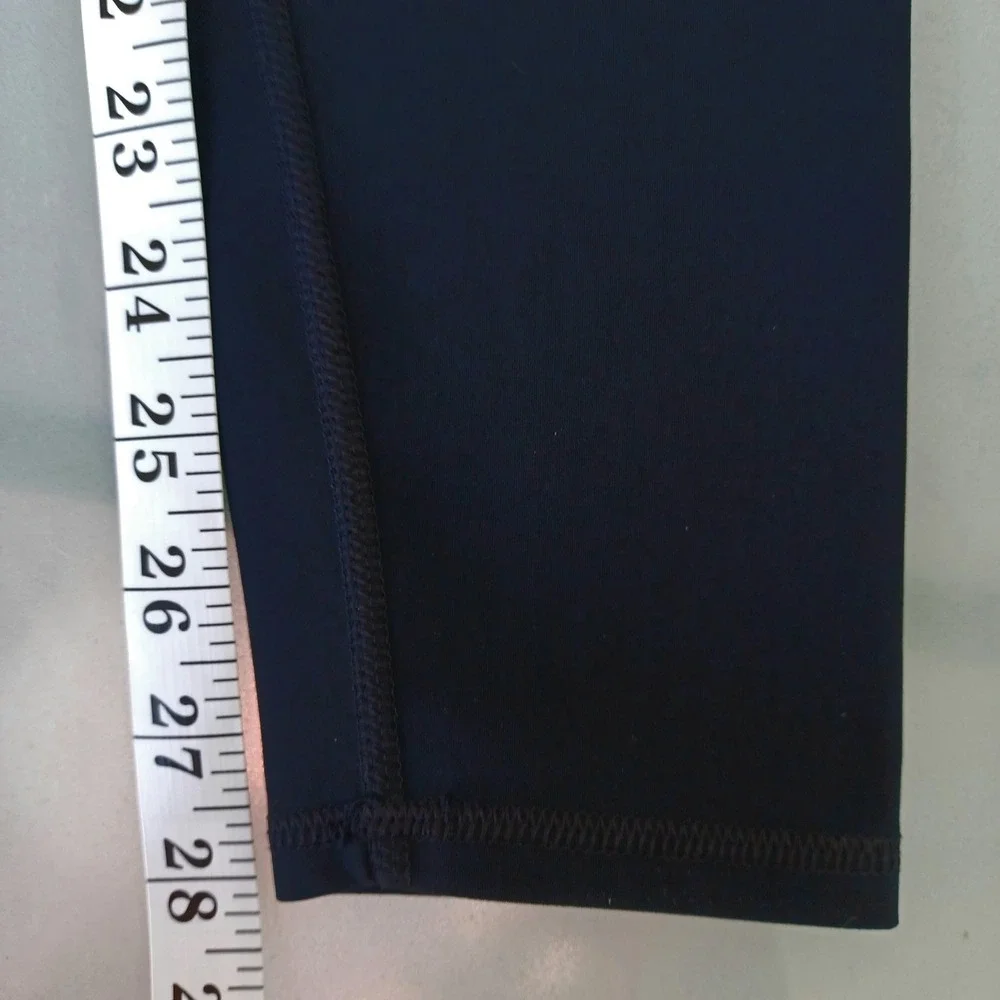 Alo Yoga Black Ripped Warrior High Waist‎ Leggings Slashed Cutout Women Size M
